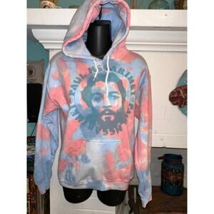 PAUL MCCARTNEY GOT BACK TOUR TIE DYE HOODIE SWEATSHIRT S